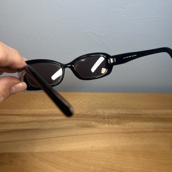 Joan Collins Sunglasses 9978 51-18-130 Womens Black Oval Frames-Only - Picture 8 of 14